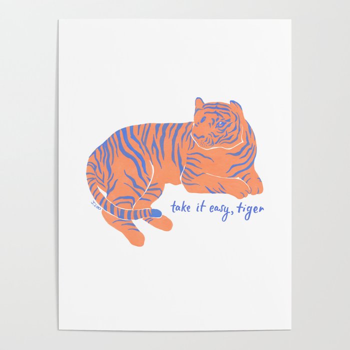Take It Easy, Tiger Poster