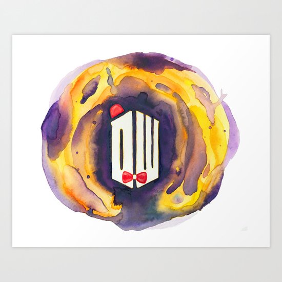 Doctor Who Art Print