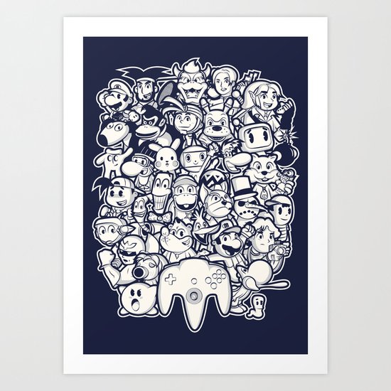 64Bit Art Print