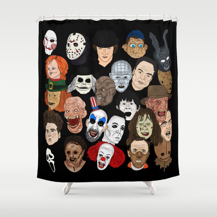 Icons Shower Curtain