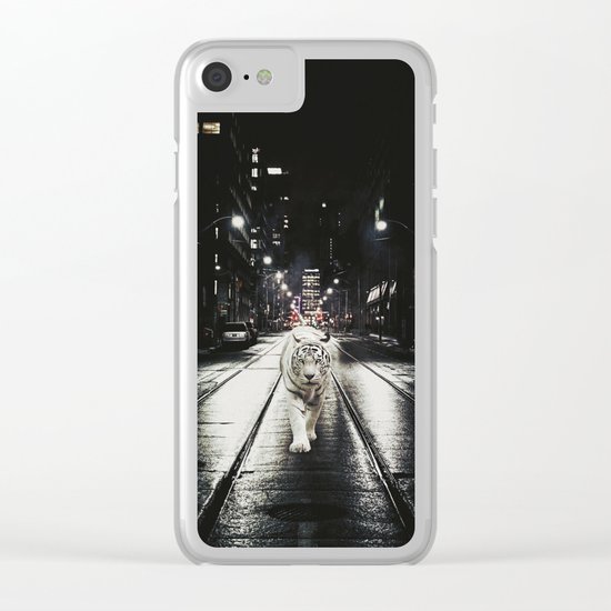 Night Watcher Clear iPhone Case