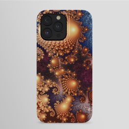 Cosine Mandelbrot Closeup iPhone Case