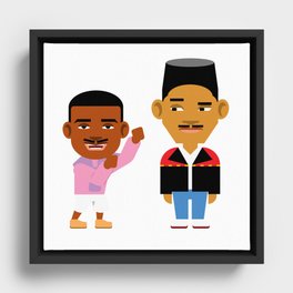 The Fresh Prince (Version 2) Framed Canvas
