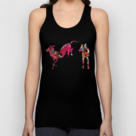 dogs Unisex Tank Top