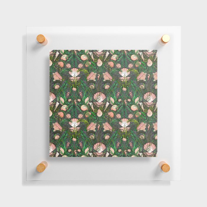 Seashell Garden Floating Acrylic Print