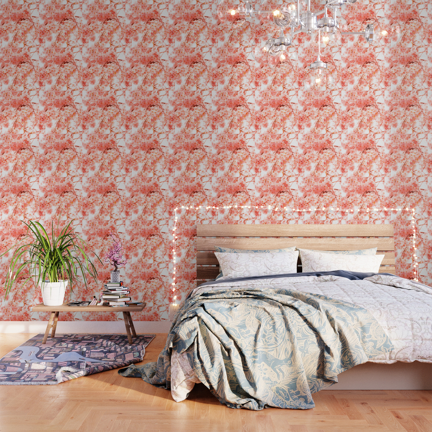 Cherry Blossoms Wallpaper By Vintageby2sweet Society6 Cherry Blossoms Wallpaper By Vintageby2sweet Society6