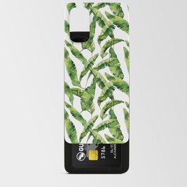 Tropical Summer Banana Leaf Botanical Pattern Android Card Case