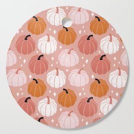Peachy Pumpkin Cutting Board