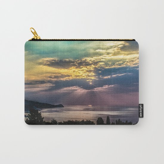 Cloudy sunrise Carry-All Pouch