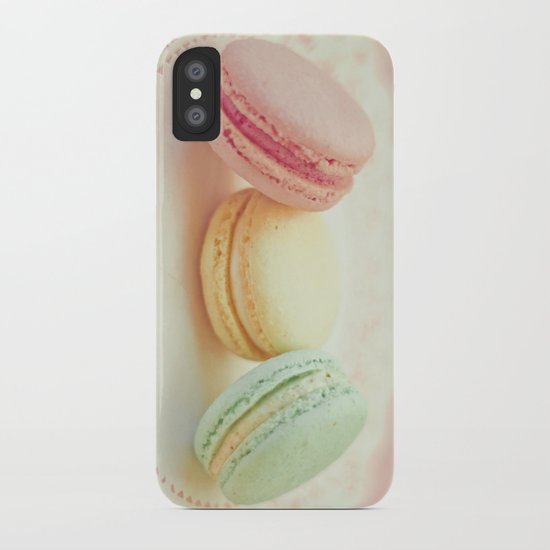 Pastel Macarons iPhone Case