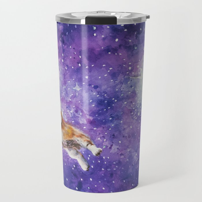 Space Corgi Travel Mug