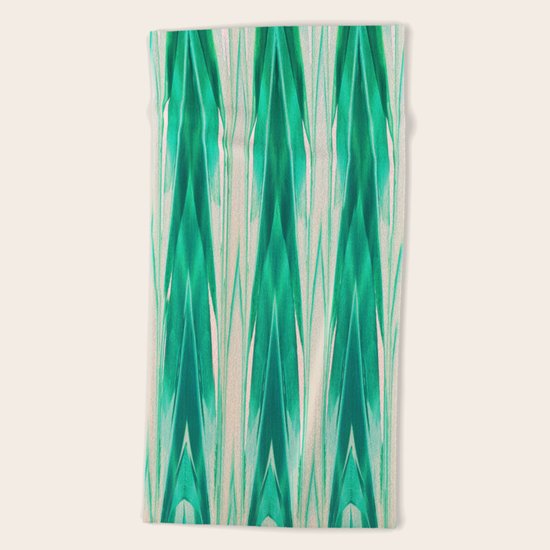 Vibrant Leaf Beach Towel