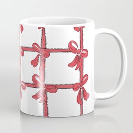 Red Ribbons & Bows Coffee Mug