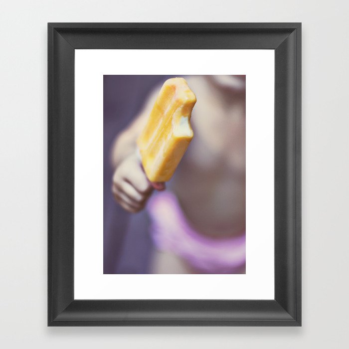Creamsicle Framed Art Print