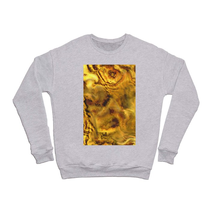 Yellow Shapes Crewneck Sweatshirt