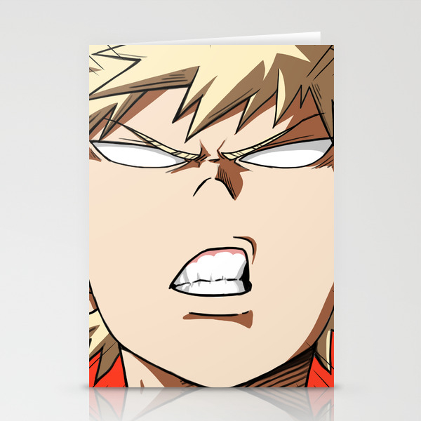 Bakugo Stationery Cards By Mcashe Art Society6
