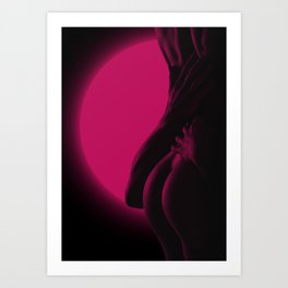 Sensual Couple Art Print