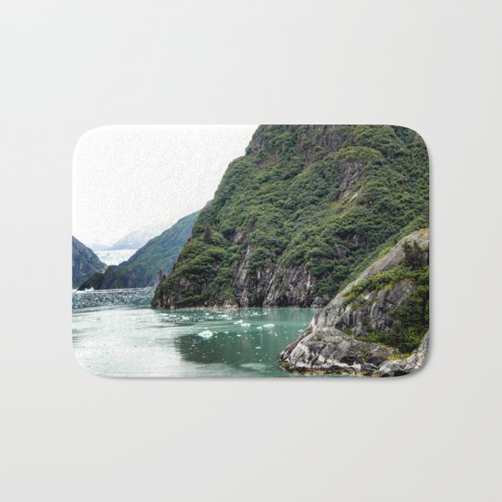 Views through a Fjord Bath Mat
