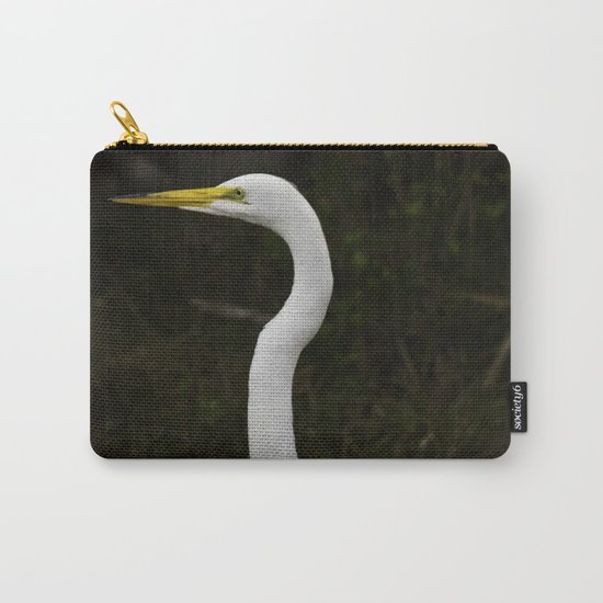 Great Egret Carry-All Pouch
