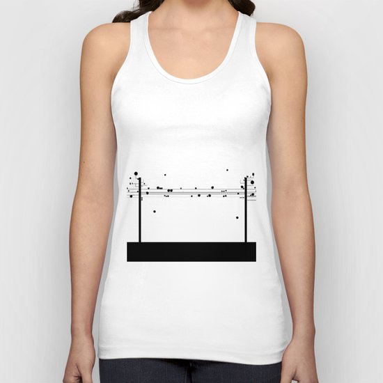 Digital Cords Unisex Tank Top