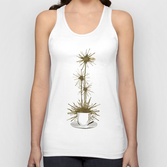Midnight Flower Unisex Tank Top