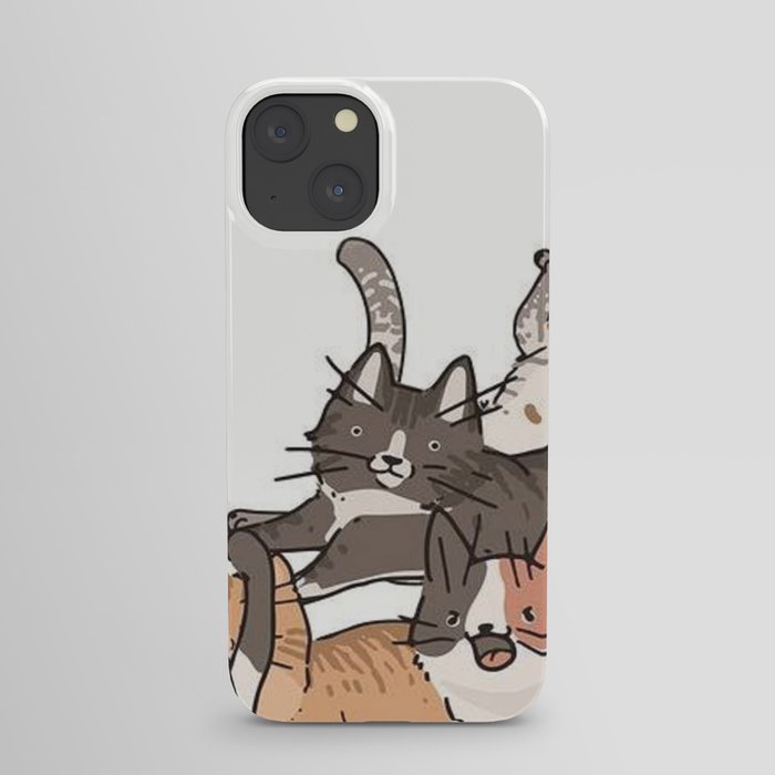 Cats Doodle iPhone Case