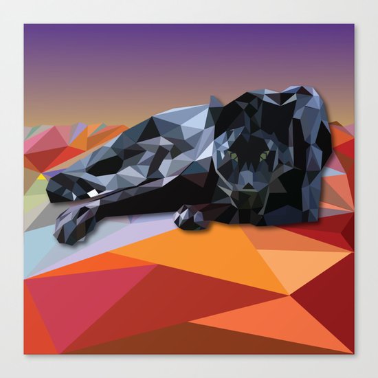 Black Panther Canvas Print