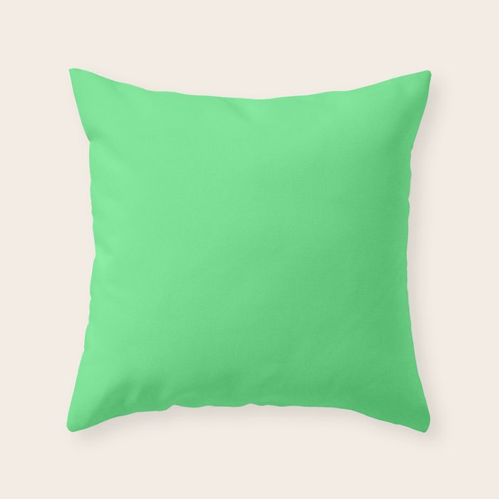 apple green pillows
