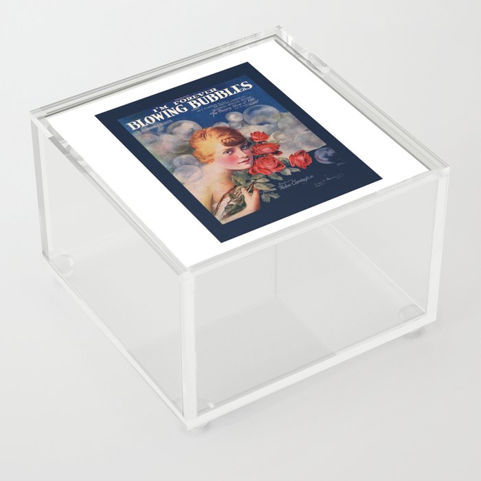 IM FOREVER BLOWING BUBBLES POSTER Acrylic Box