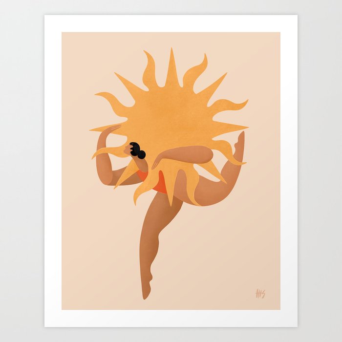 Carry The Sun And The Sun Will Carry You  Art Print