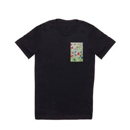 Watercolor of Garden Flower Medley T Shirt