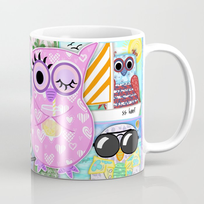 Vacation Owls Coffee Mug