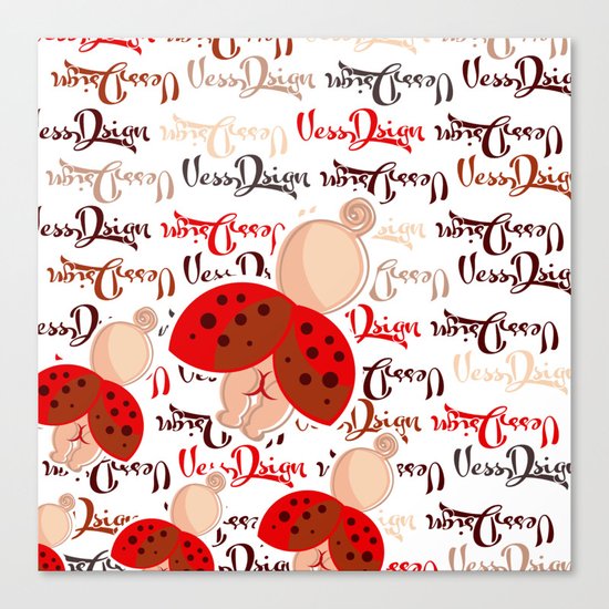 VessDsign Canvas Print