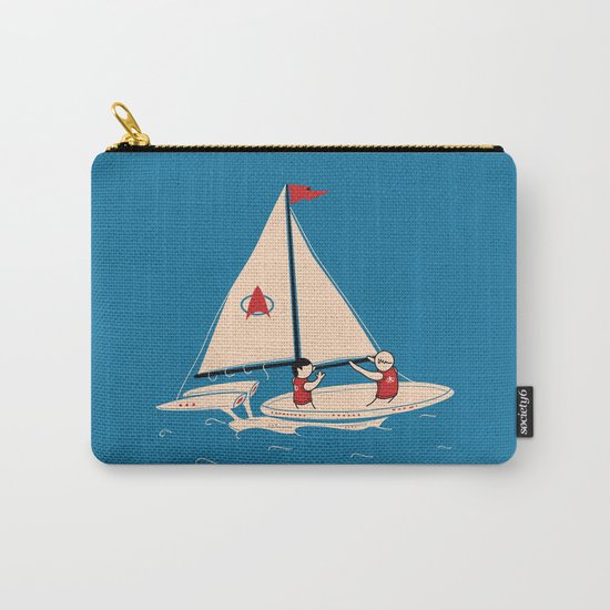 Sailing Towards Future Unknowns Carry-All Pouch