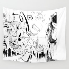 Draw Something Wall Tapestry