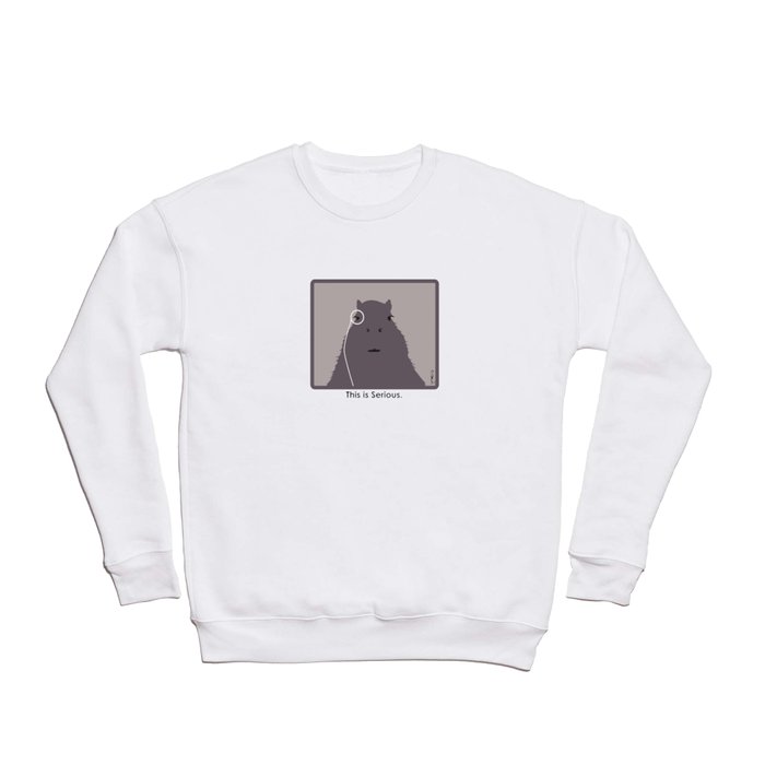 Professor Capybara III Crewneck Sweatshirt