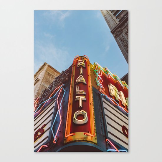 Los Angeles Rialto Theatre Canvas Print