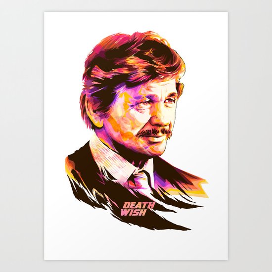Charles Bronson: BAD ACTORS Art Print
