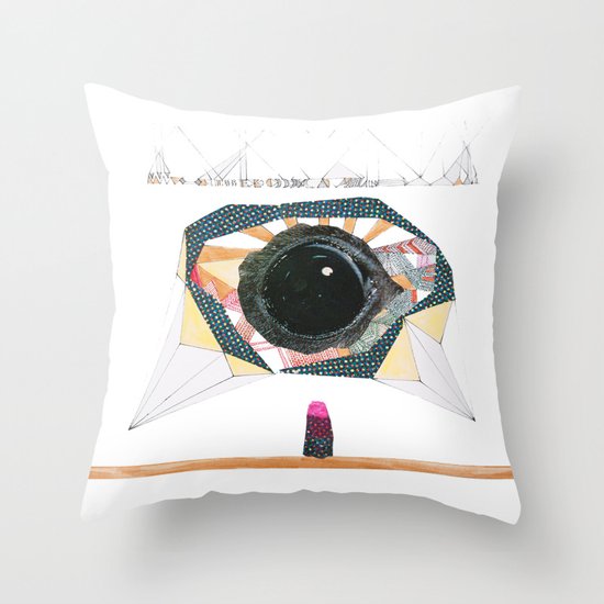 Ancient Eye Throw Pillow