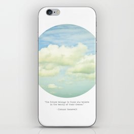 The beauty of the dreams iPhone Skin