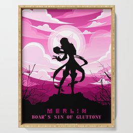 THE SEVEN DEADLY SINS - MERLIN Serving Tray