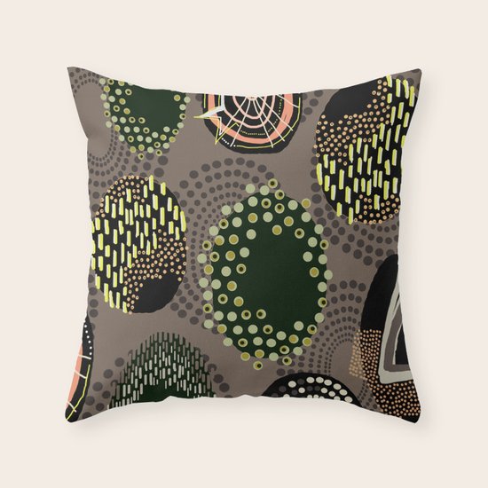 Eggs Throw Pillow