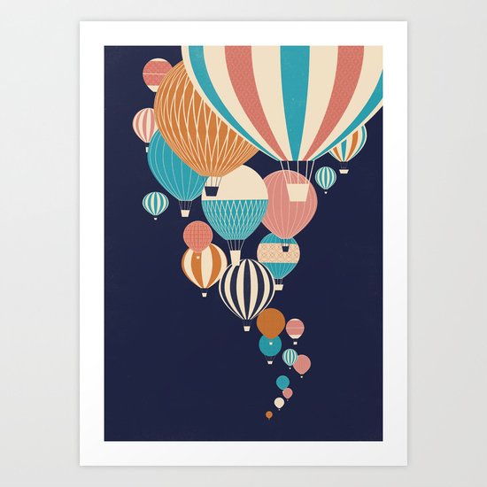 Balloons Art Print