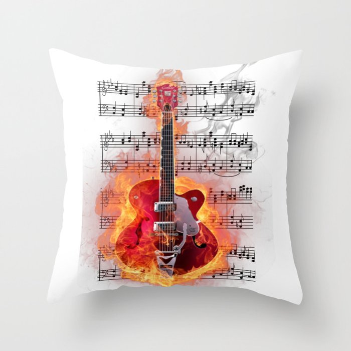 Music Feeds My Soul,Music Feeds,Music Is My Life Throw Pillow