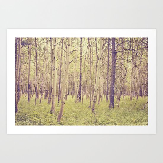 Let's get lost Art Print