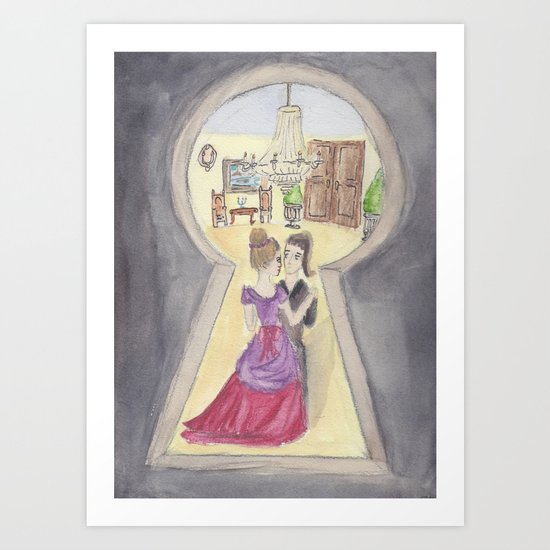 Keyhole Art Print