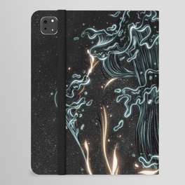 Water and fire. iPad Folio Case