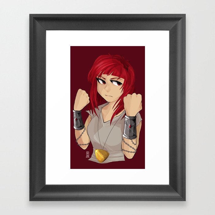 Morgiana Magi The Labyrinth Of Magic Framed Art Print By Xizeta Society6 At myanimelist, you can find out about their voice actors, animeography, pictures and much more! morgiana magi the labyrinth of magic framed art print by xizeta