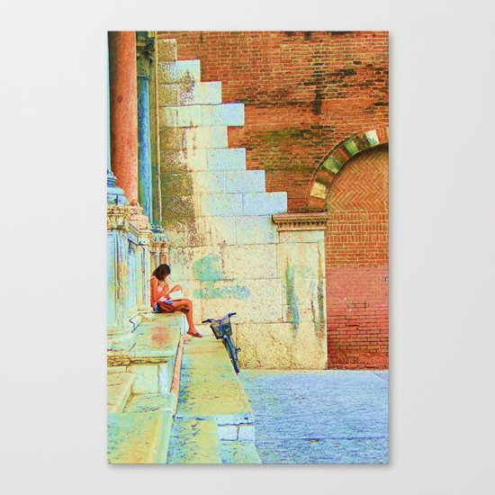 Reader Canvas Print