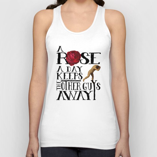 A Rose A Day Unisex Tank Top